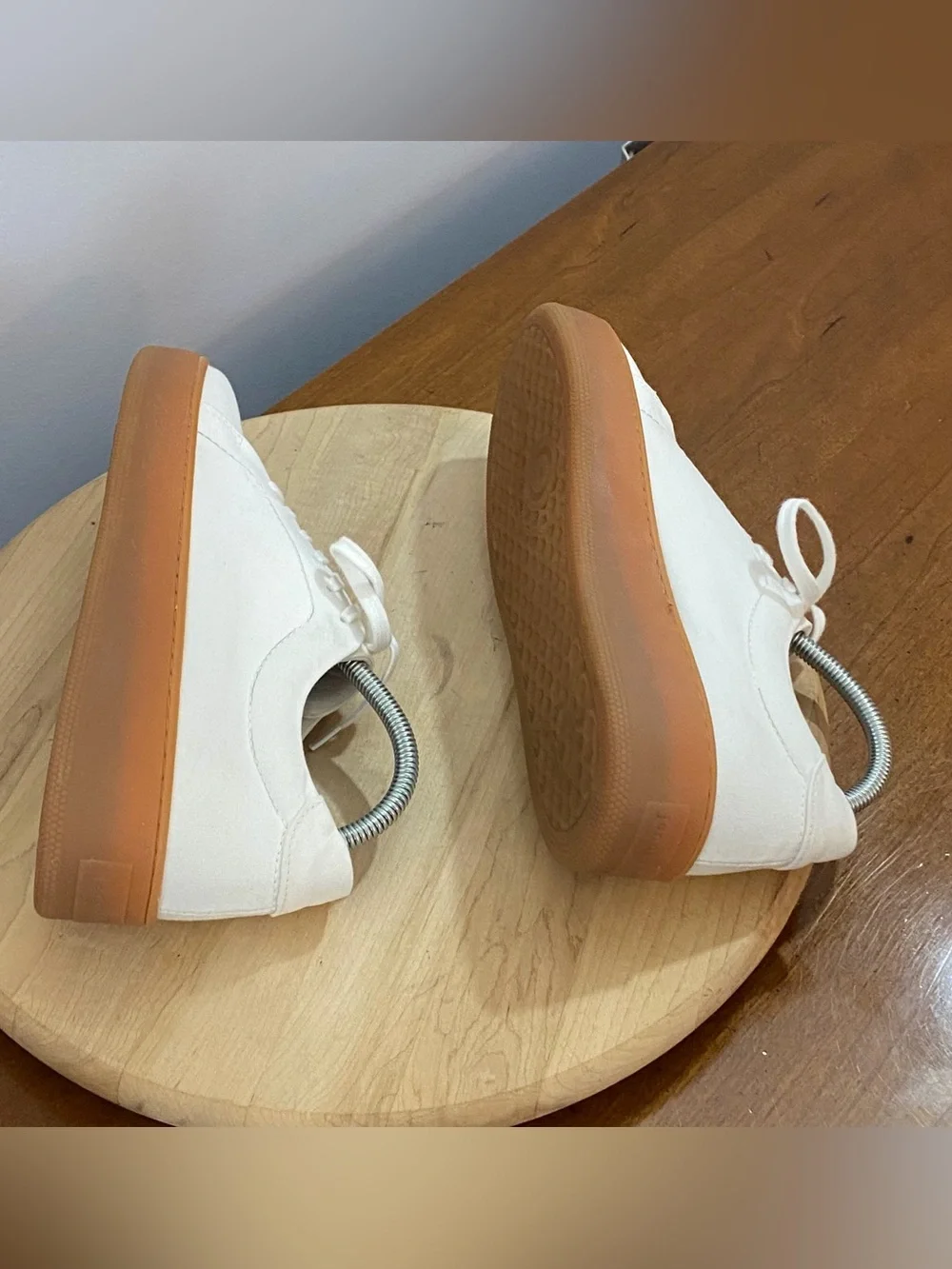 Jenni Kayne Canvas Skater Cream White Sneakers‎ Women’s EU 39 US 9 Casual